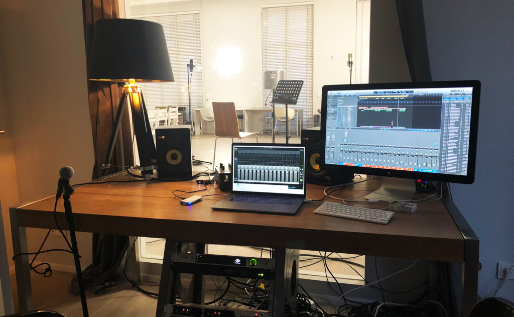 Wunderkind Entertainment Recording Setup @ Luna Studios